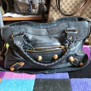 Balenciaga giant city anthracite chèvre NFS